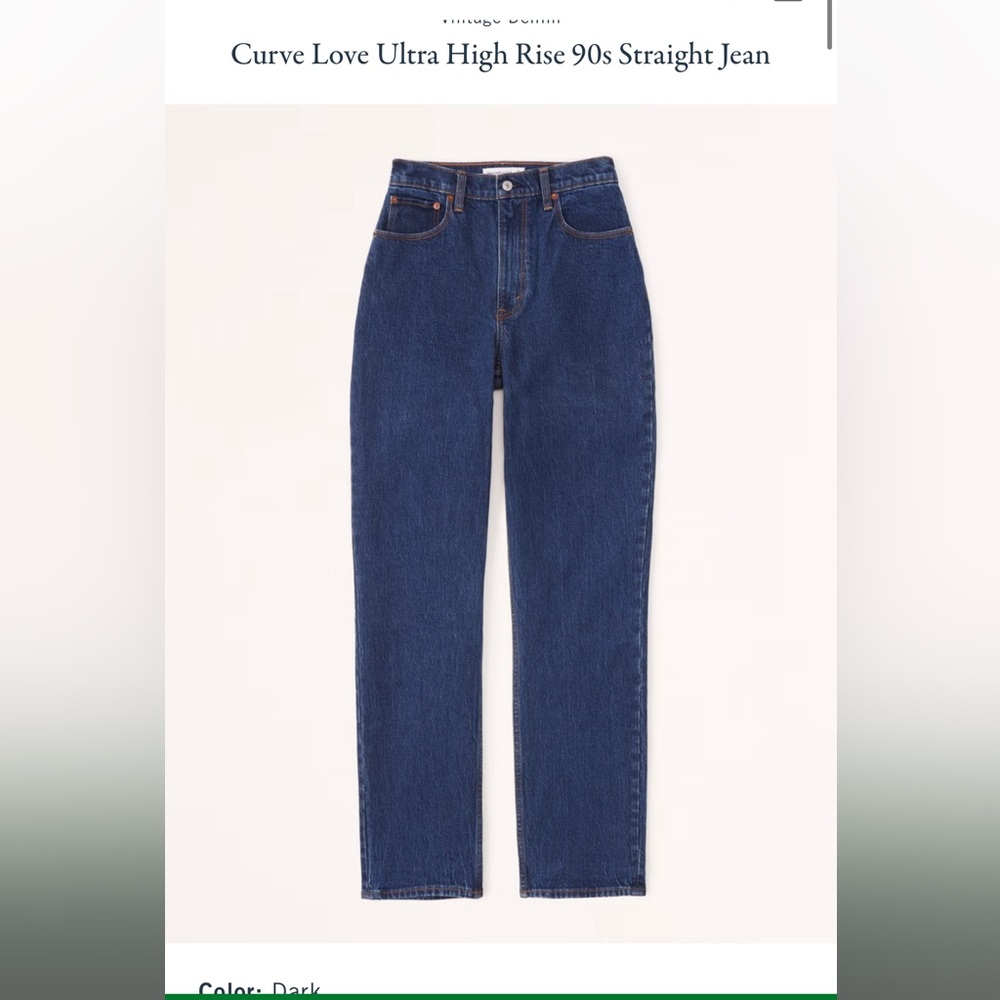 Curve Love Ultra High Rise 90s Straight Jean
